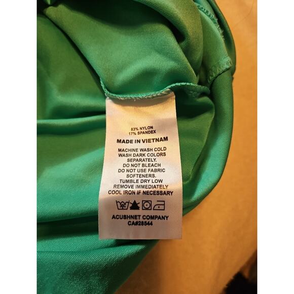 Mens FootJoy Golf 1/4 ZIP Vest, Size: XL, Green Mock Neck - Picture 7 of 7